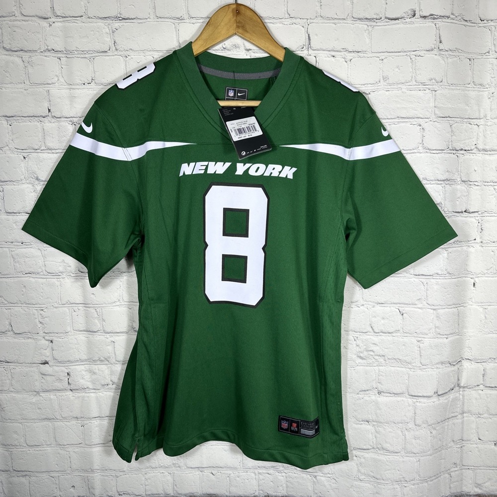 New York Jets NFL Nike Kids Jersey #8 Aaron Rodgers Large Football NWT
